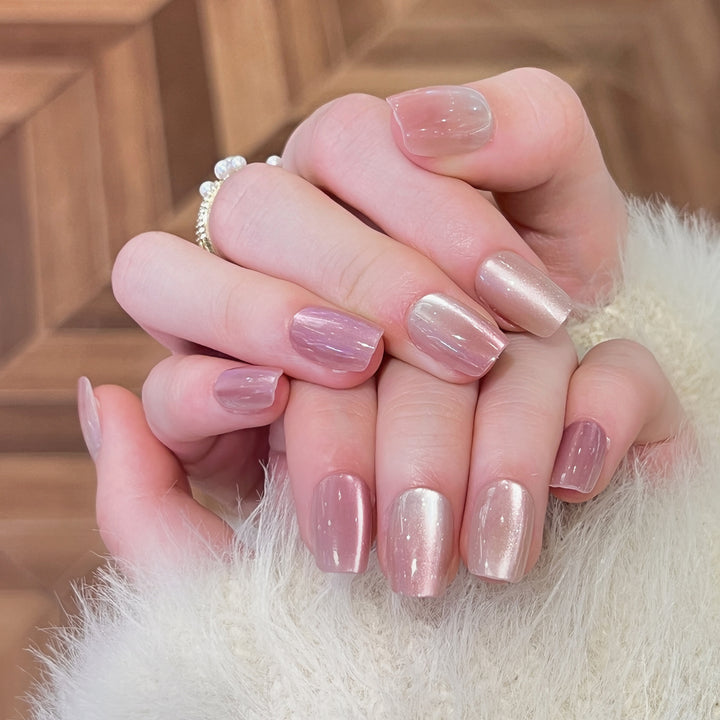 Artificial nail tips with ombre effect Kalsten