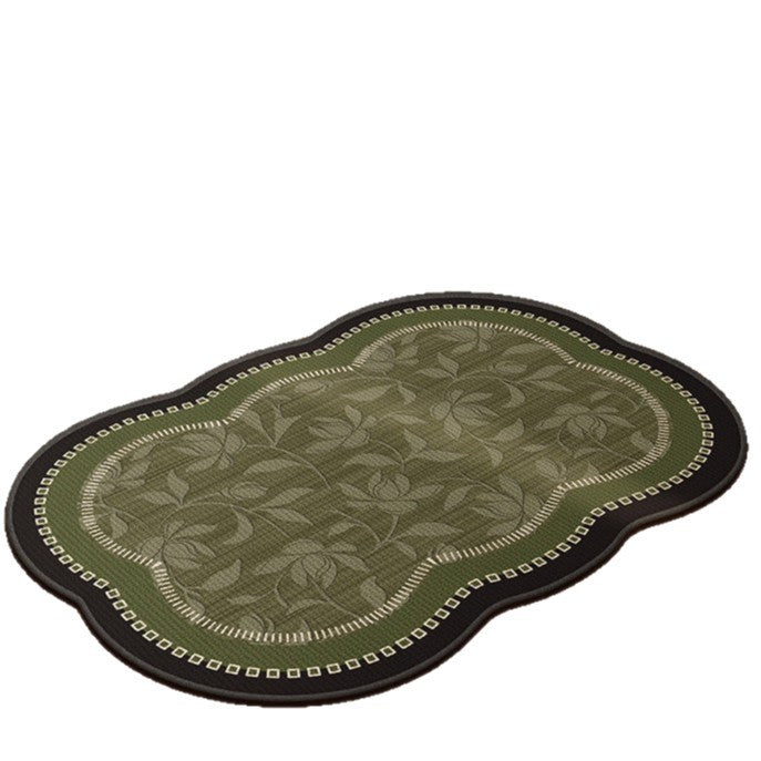 Floral Design Non-Slip Bathroom Mat
