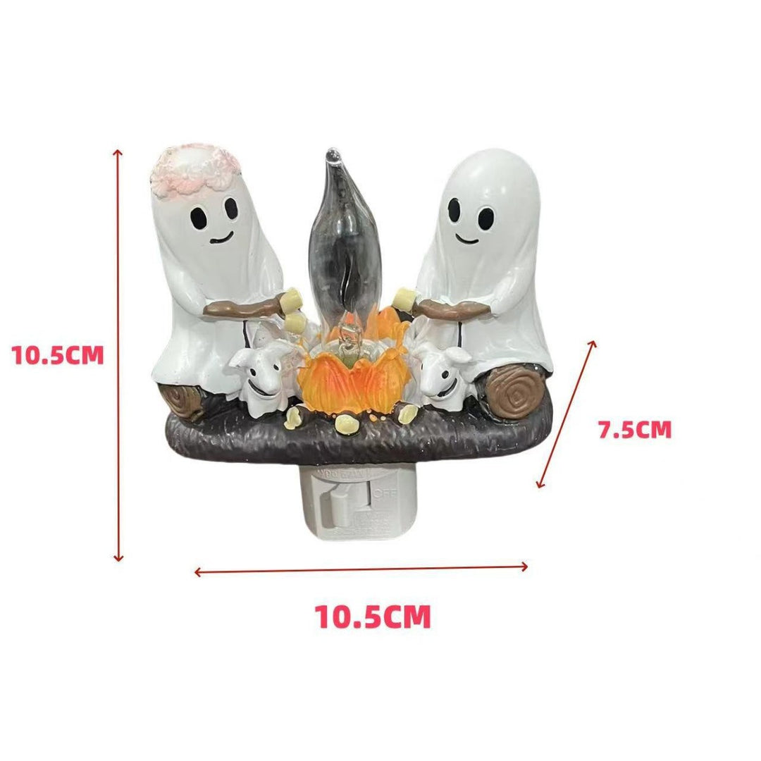 Creative Ghost Campfire Figurine Set Kalsten