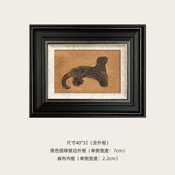Artistic Animal Layered Print
