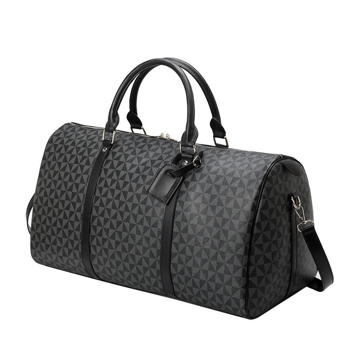 Spacious travel bag with stylish geometric design Kalsten