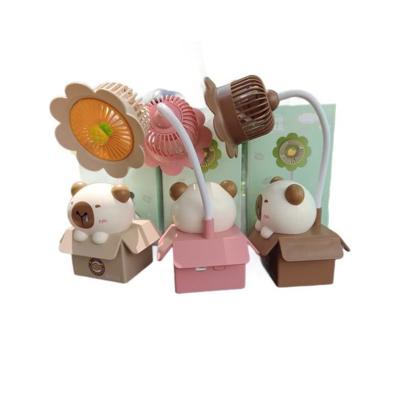 Unisex Decorative Table Fan with Animal Motif Kalsten
