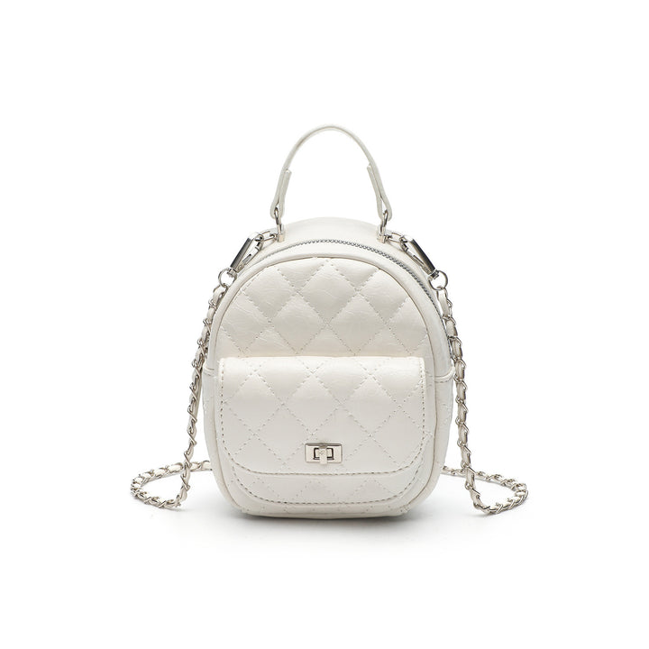 Quilted Metallic Mini Backpack Kalsten