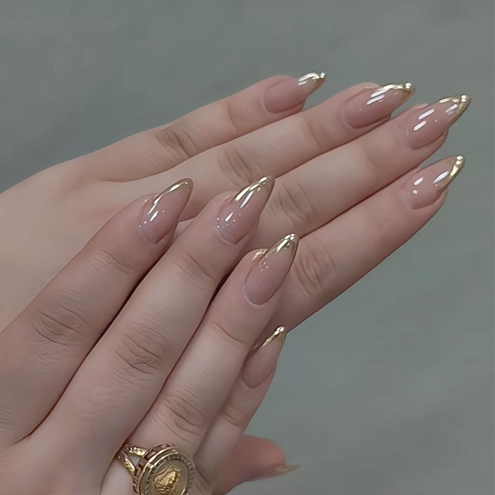 Elegant Heart-Designed Press-On Nail Tips Kalsten