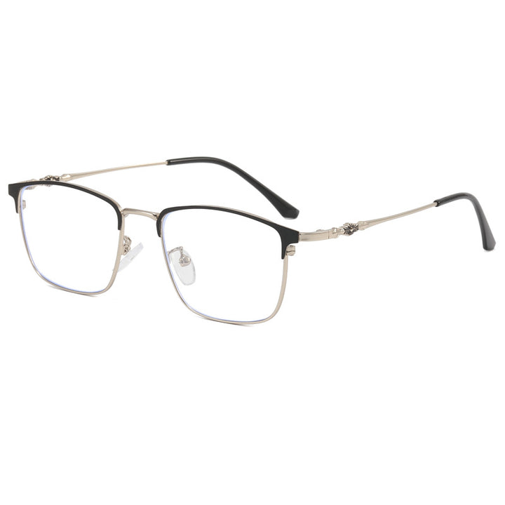 Ladies fashionable square glasses with elegant metal frame Kalsten