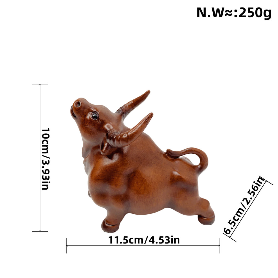 Decorative bull figure made of high-quality resin Kalsten