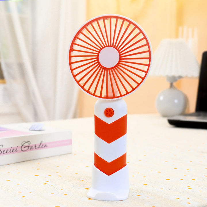 Women's Portable Tabletop Fan with USB Connection and Adjustable Tilt Angle Kalsten