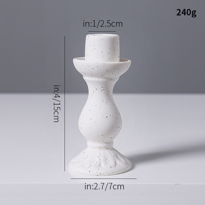 Elegant Ceramic Candle Holder Kalsten