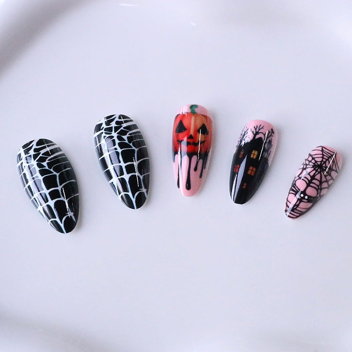 Spooky Halloween Themed Nail Art Kalsten