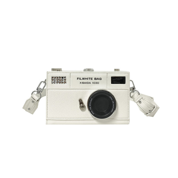 Vintage Camera Style Crossbody Bag