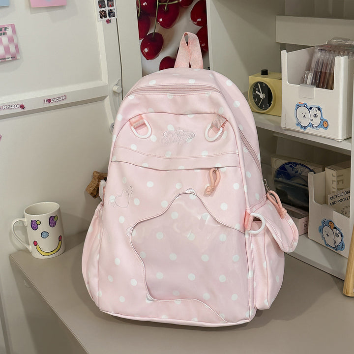 Stylish Polka Dot Backpack Kalsten 1791205375