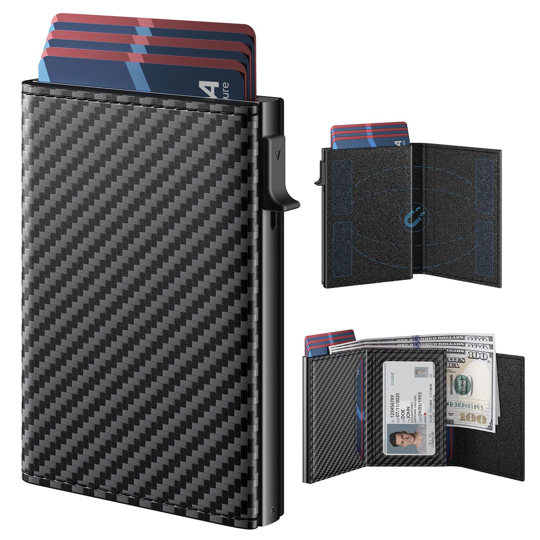 Slim RFID-Blocking Multi-Card Wallet Kalsten