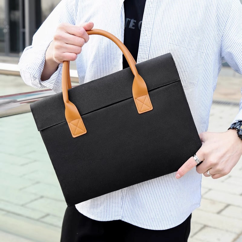 Modern Structured Laptop Tote Bag Kalsten