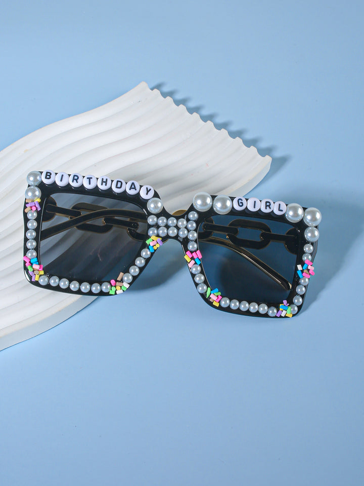 Decorative Birthday-Themed Fashion Sunglasses Kalsten