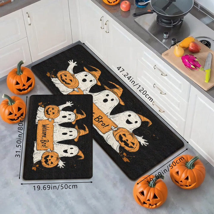 Halloween-Themed Welcome Mat Kalsten