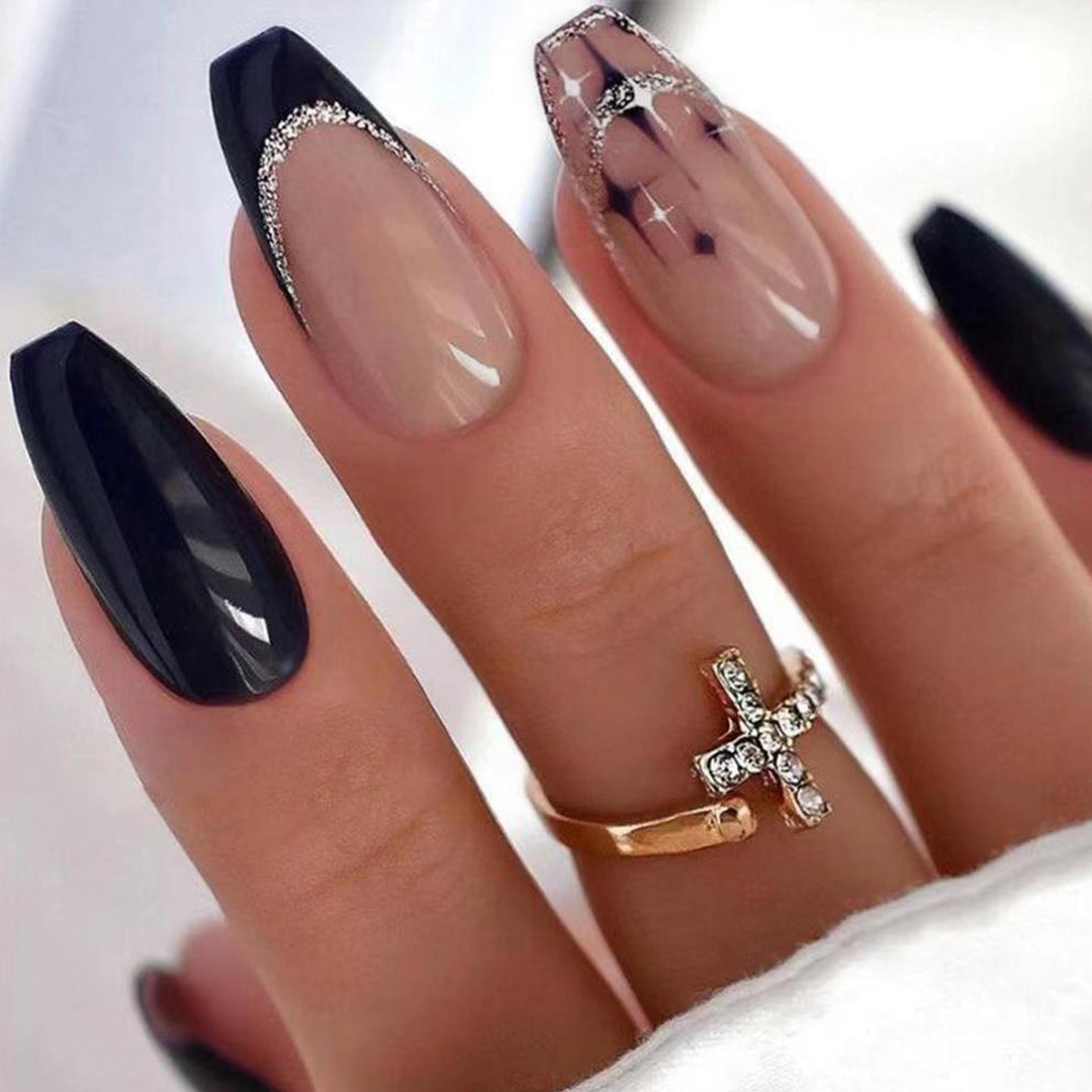Glamorous Stiletto Nail Art Extensions