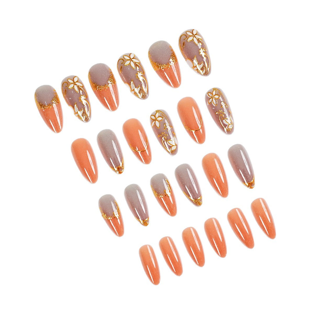 Decorative Press-On Nail Art Kit