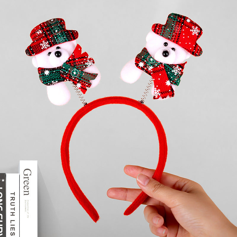 Festive Reindeer Antler Headband