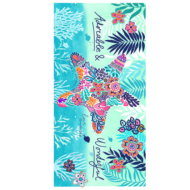 WoTropical Flamingo Beach Towel Kalsten