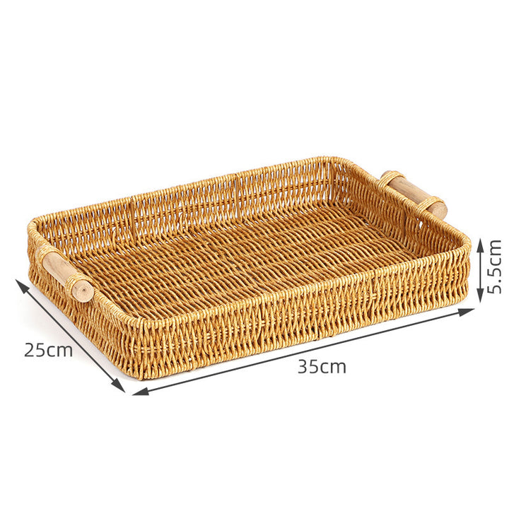 Home Organization Decorative Wicker Basket Kalsten