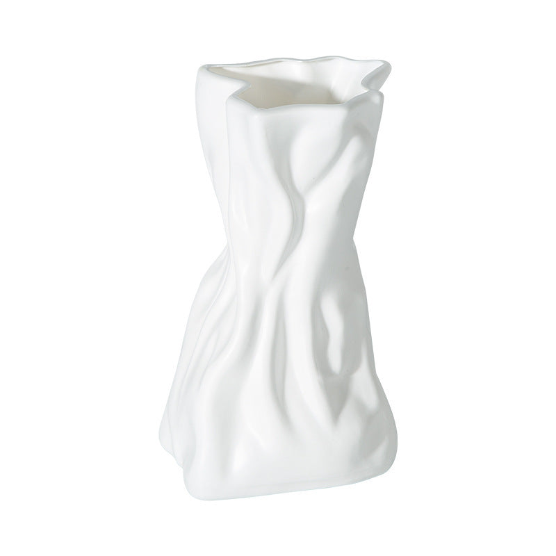 Abstract Wave-Design Decorative Vase Kalsten