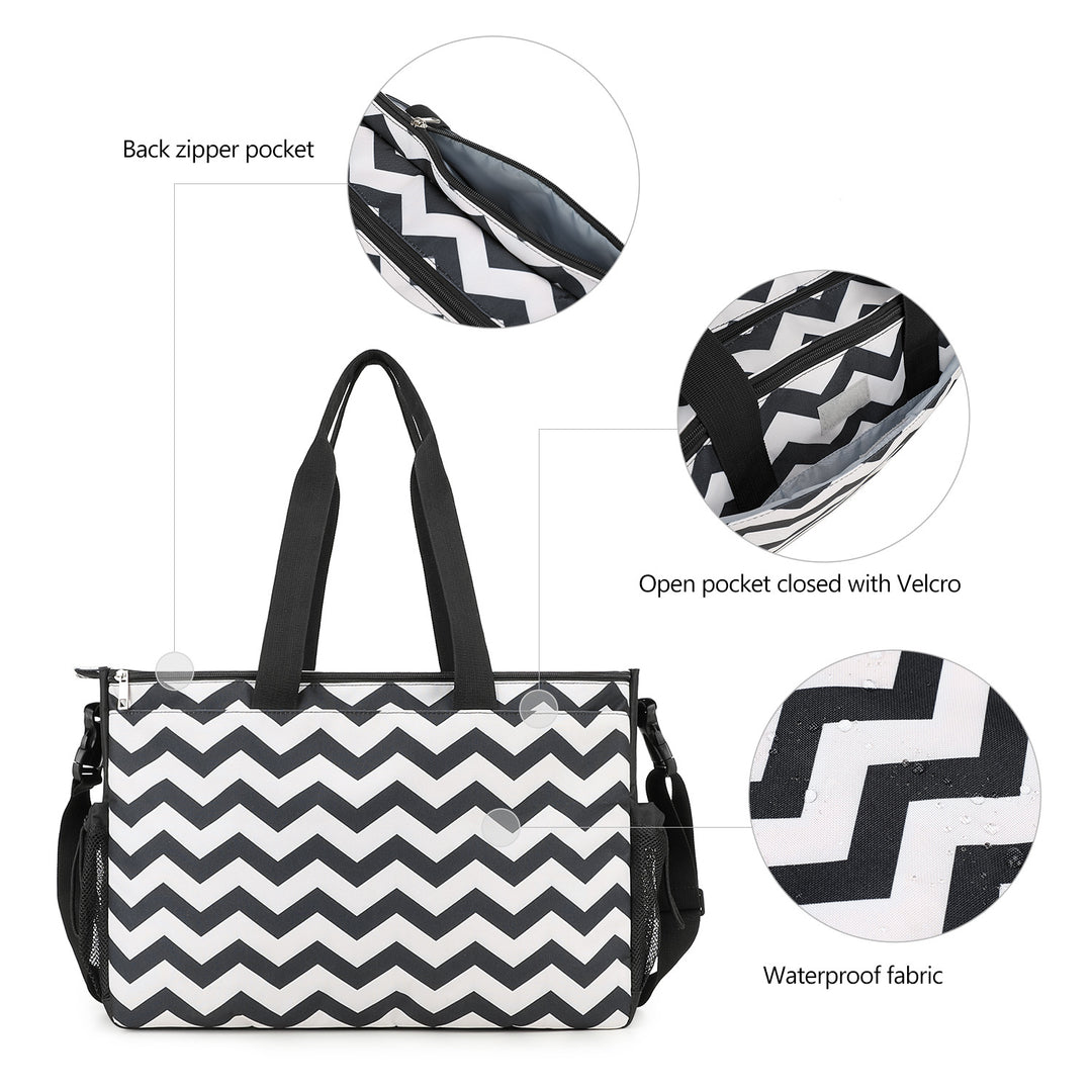 Multi-functional tote bag with structured design Kalsten