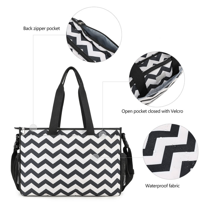 Multi-functional tote bag with structured design Kalsten