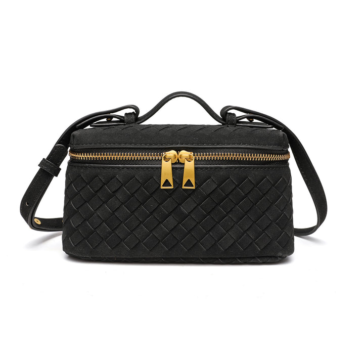 Textured Suede Crossbody Handbag Kalsten