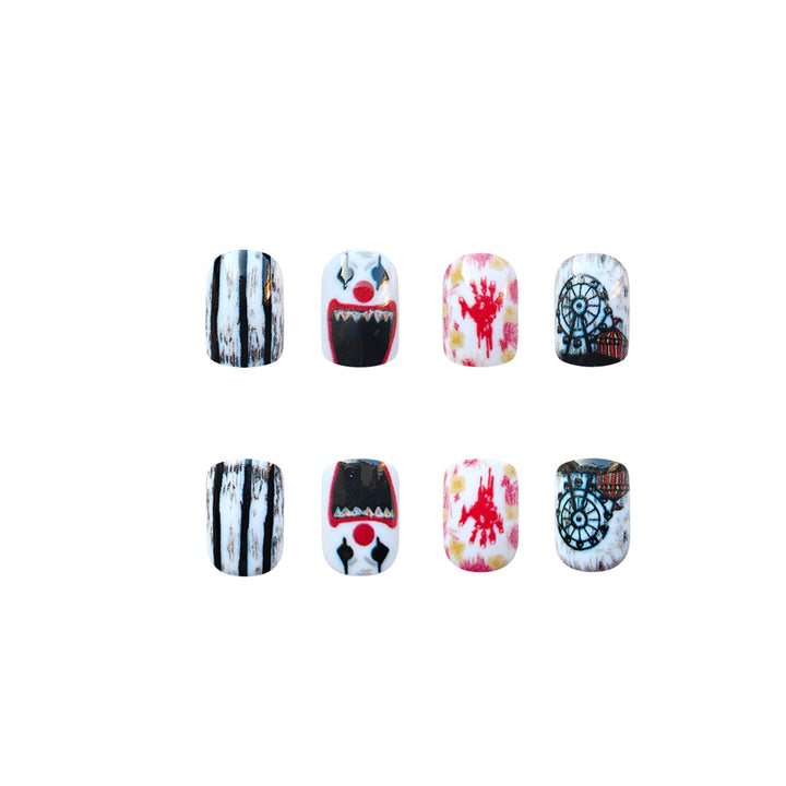 Halloween-Themed Nail Art
