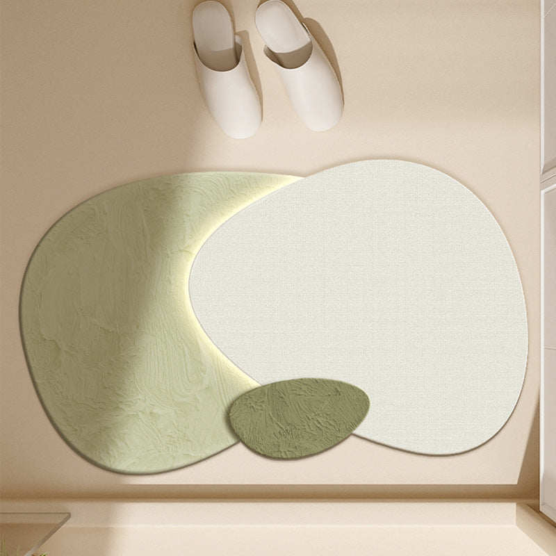 Stylish Geometric Pattern Bath Mat Kalsten