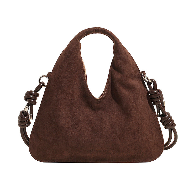 Suede Hobo Bag