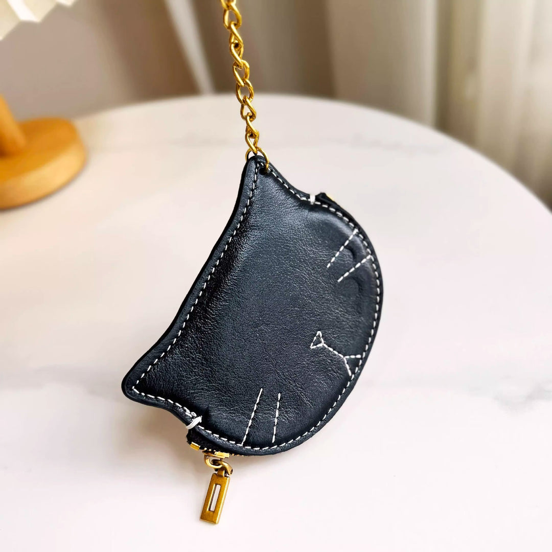 Charming Cat-Shaped Coin Pouch