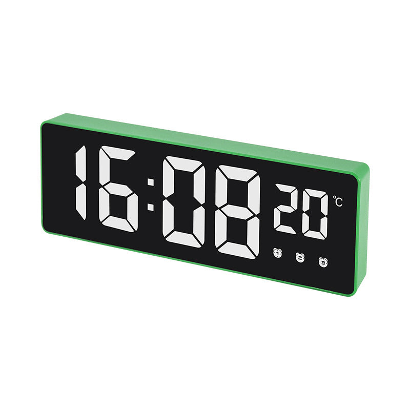 Digital table alarm clock with temperature display and LED display Kalsten