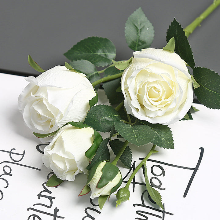 Realistic Artificial Rose Arrangement