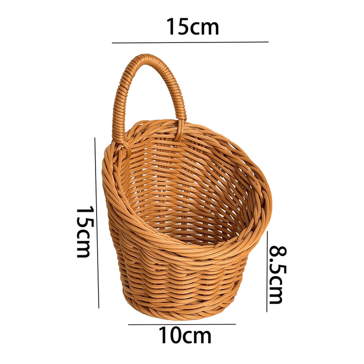 Woven Storage Basket with Handles Kalsten