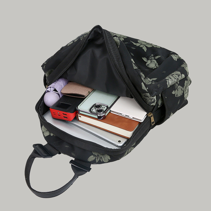 Floral Patterned Sling Backpack Kalsten