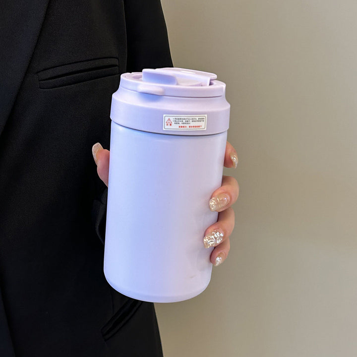 Women's insulated mug with practical spill protection and comfortable carrying handle Kalsten