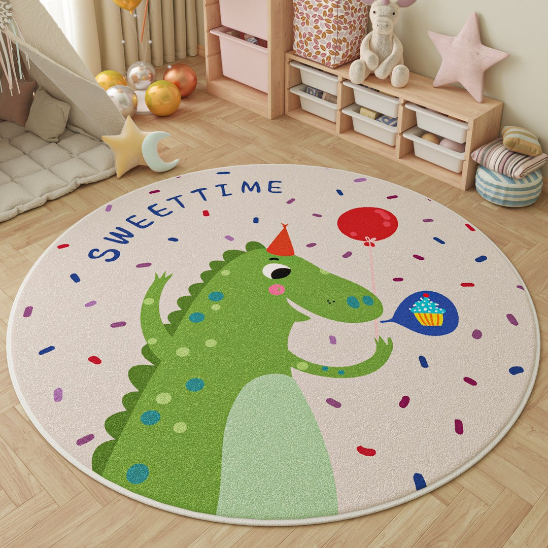 Fun-Themed Round Play Mat Kalsten