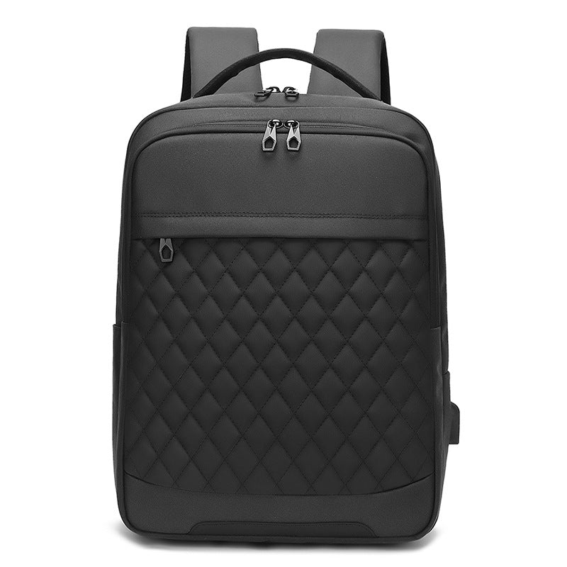 Stylish Quilted Laptop Backpack Kalsten