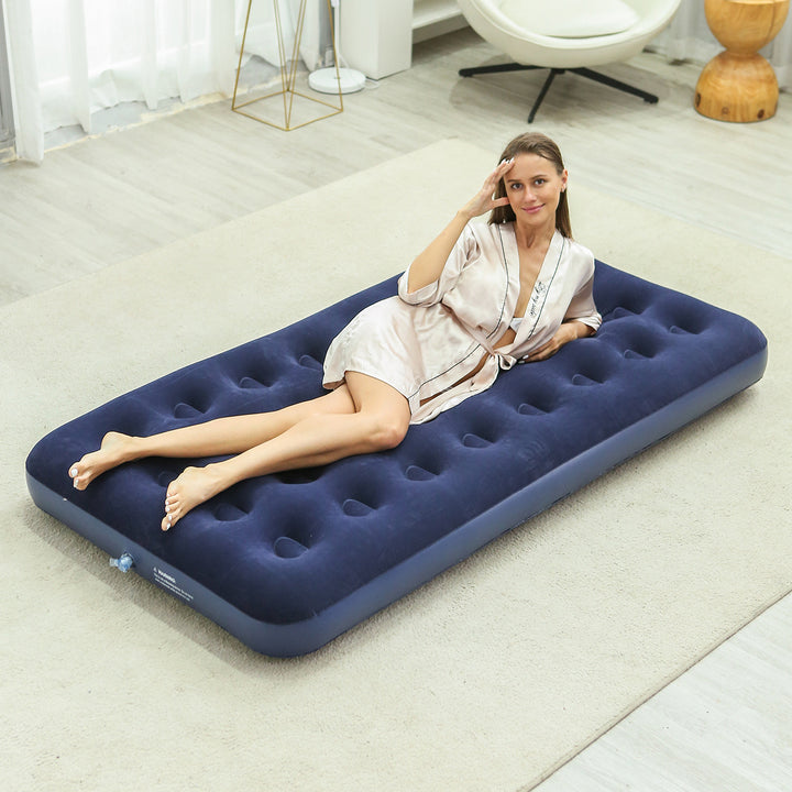 Ladies Inflatable Luxury Air Mattress with Soft Velours Surface Kalsten