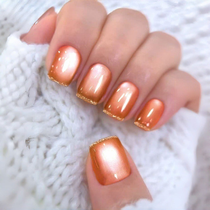 Shimmering Ombre Press-On Nail Set Kalsten