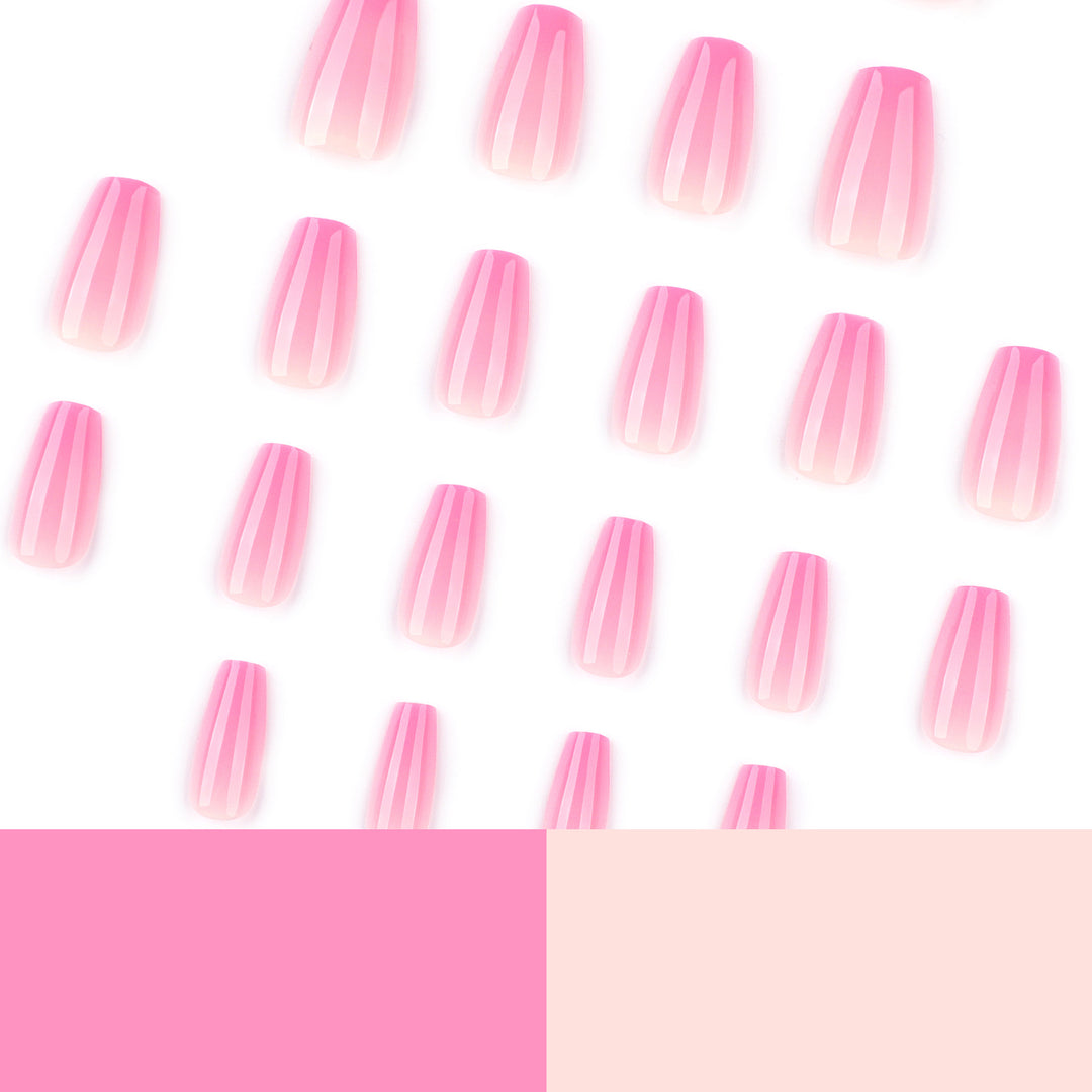 Artful Gel Nails with Delicate Ombre Effect Kalsten