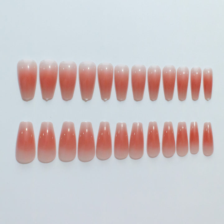 Elegant Ombre Acrylic Nail Extensions