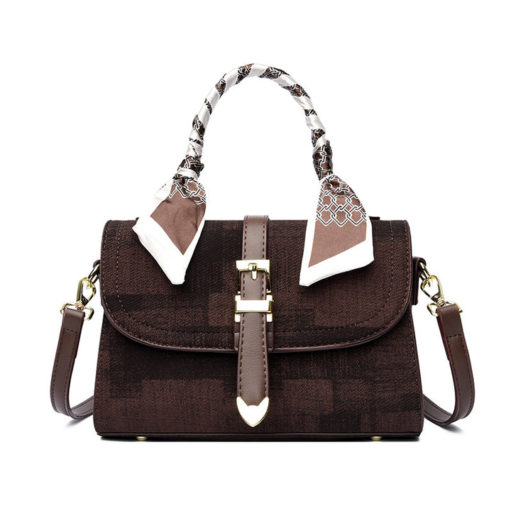Decorative Scarf Accent Handbag Kalsten