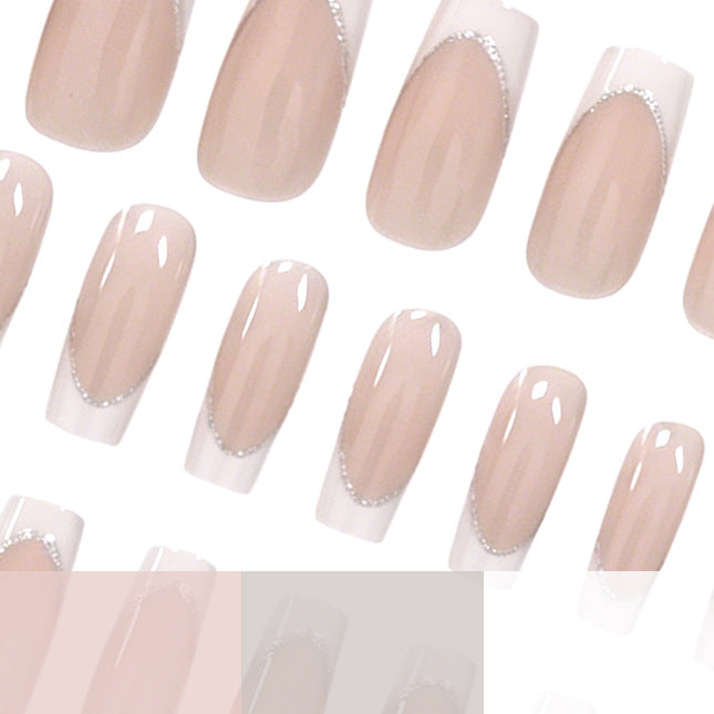 Elegant French Tip Acrylic Nail Enhancements Kalsten 1789915911