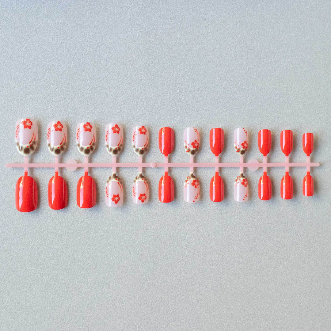 Decorative Floral Nail Art