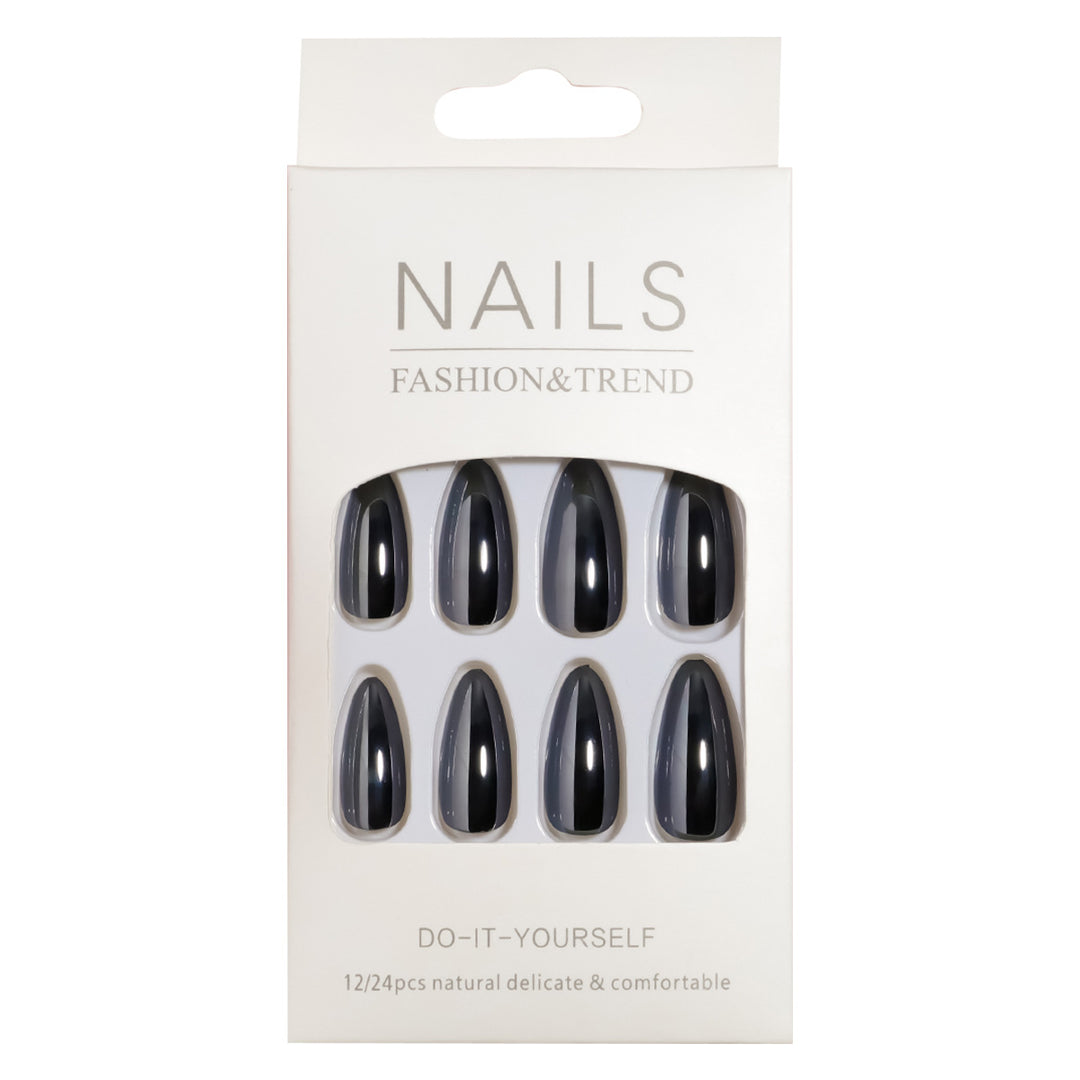 Elegant Mirror Finish Press-On Nail Set Kalsten