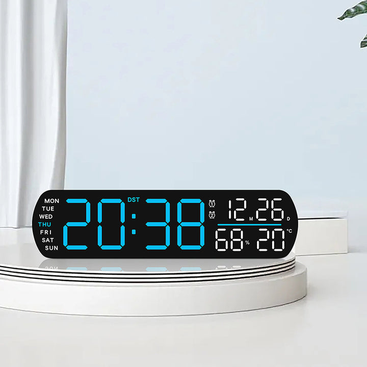 Digital multifunction alarm clock with large LED display Kalsten