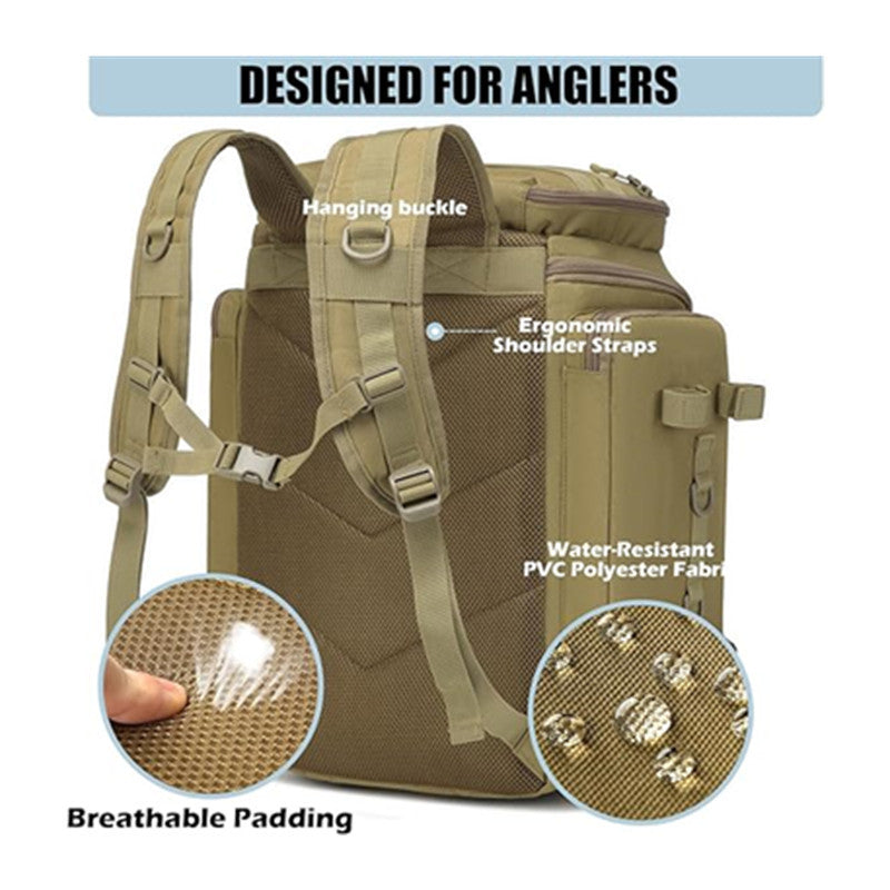 Tactical Multi-Compartment Fishing Backpack Kalsten