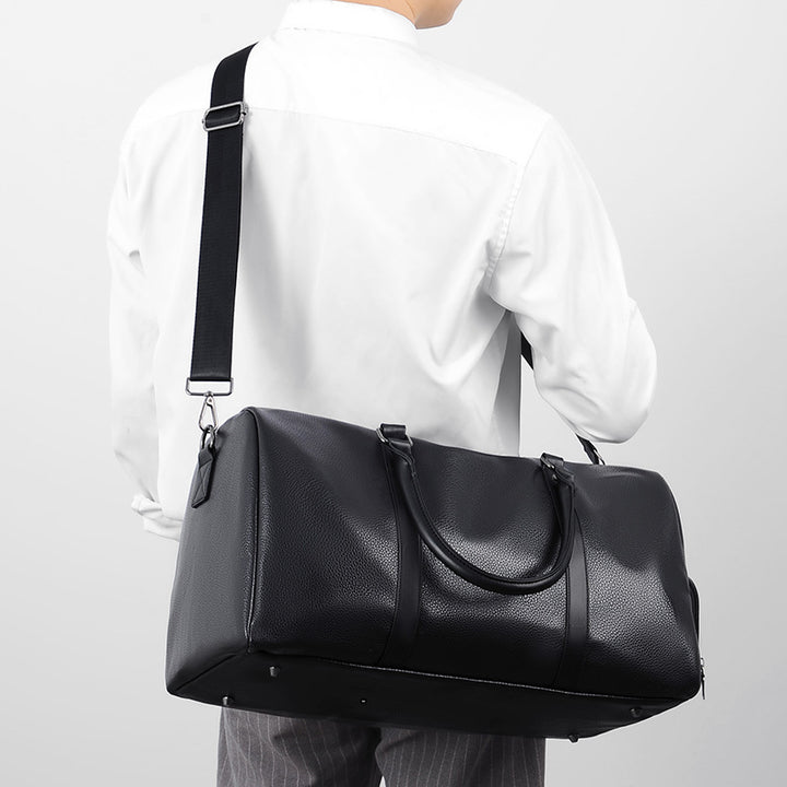 Premium Leather Travel Duffle Bag Kalsten